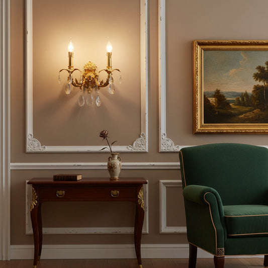 Noemie Brass Wall Lamp