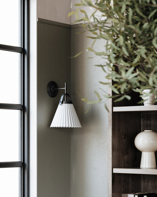 Pemberton Pleated Wall Lamp