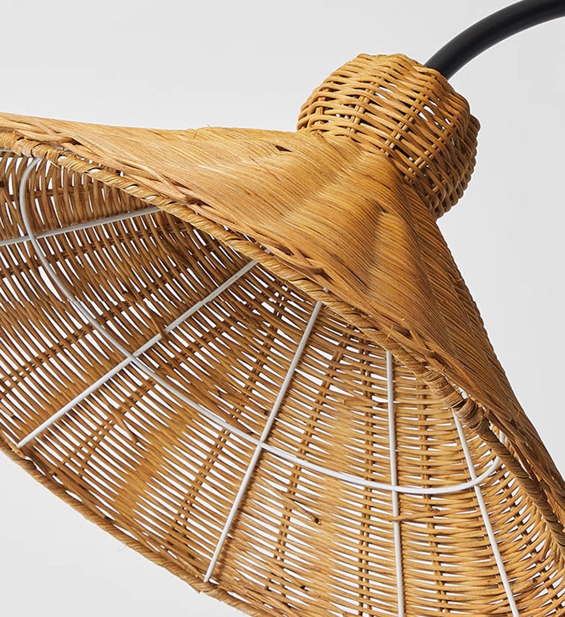 Auguste Rattan Floor Lamp