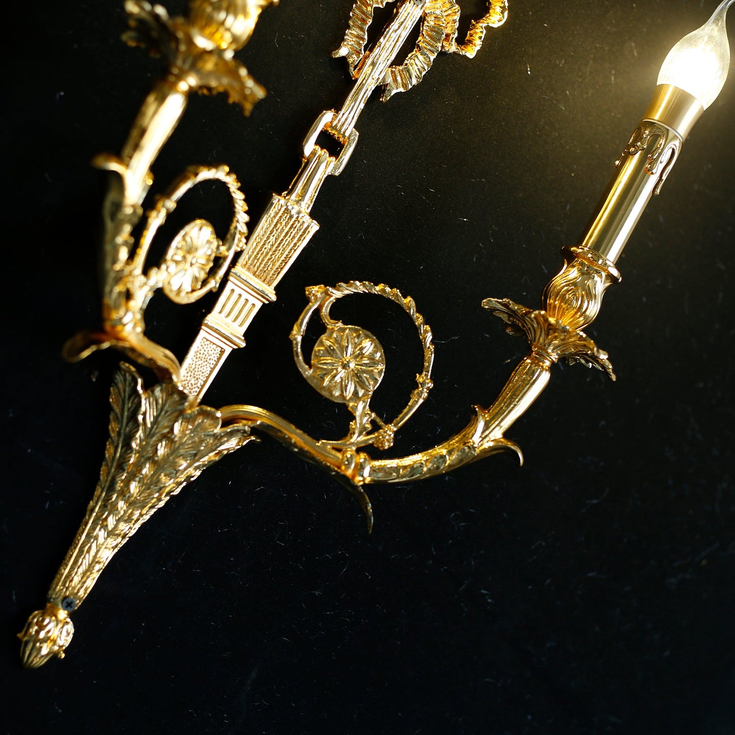 Marlow Brass Wall Sconce