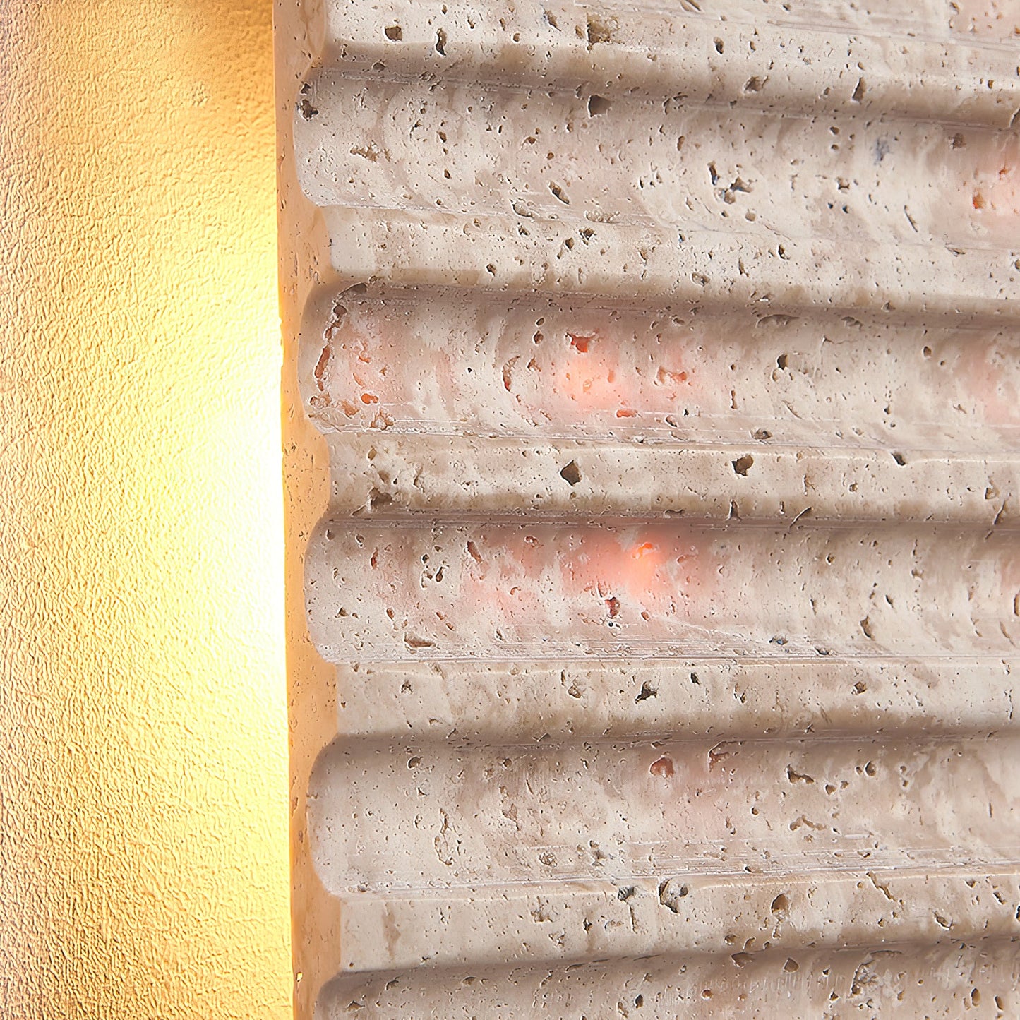 Solis Travertine wall lamp