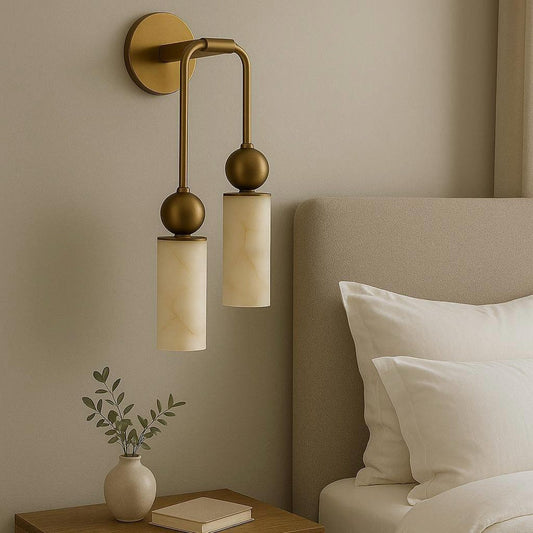 Vesia Alabaster Wall Lamp