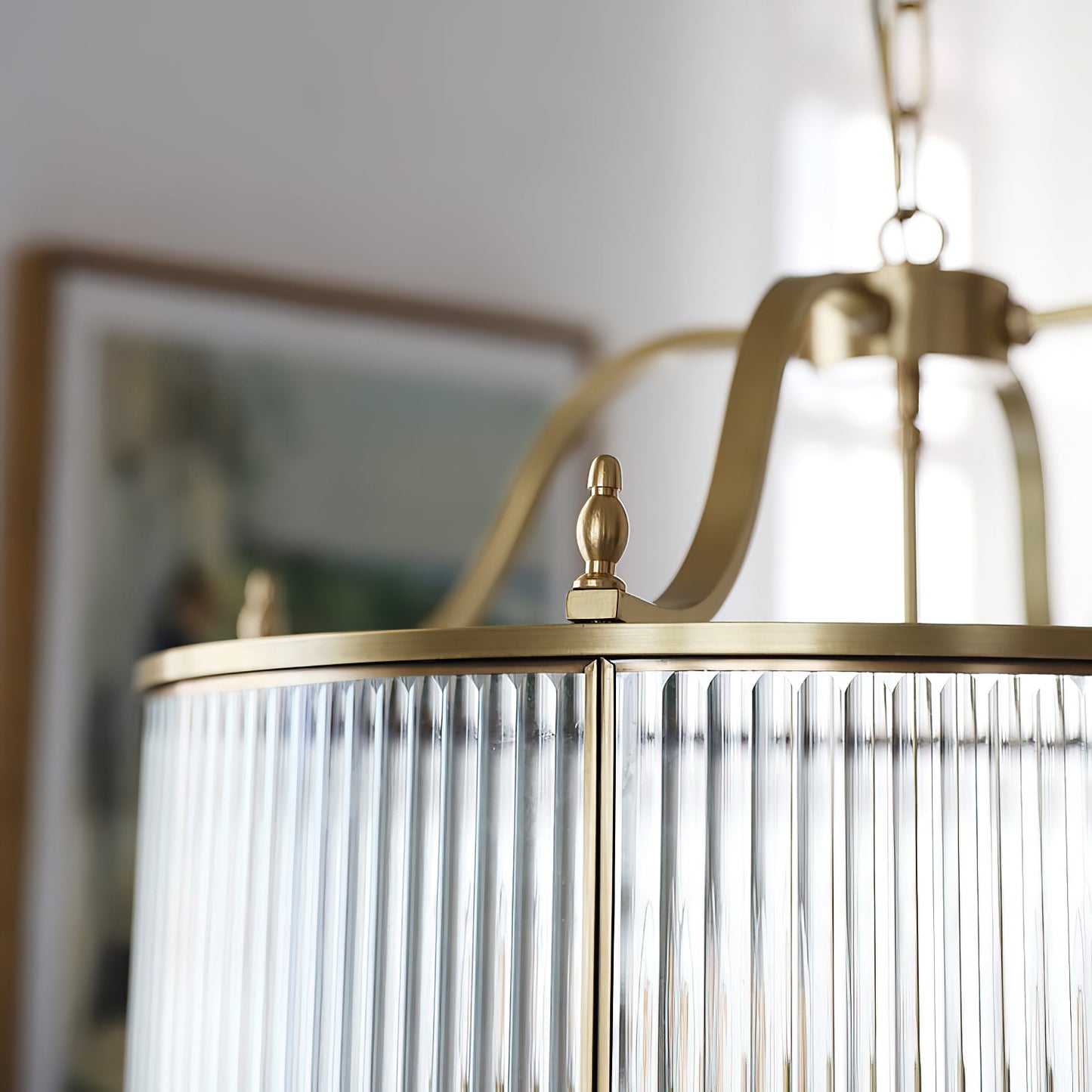 Nora Glass Chandelier