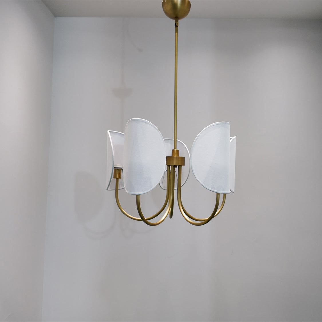 Leaf Brass Chandelier