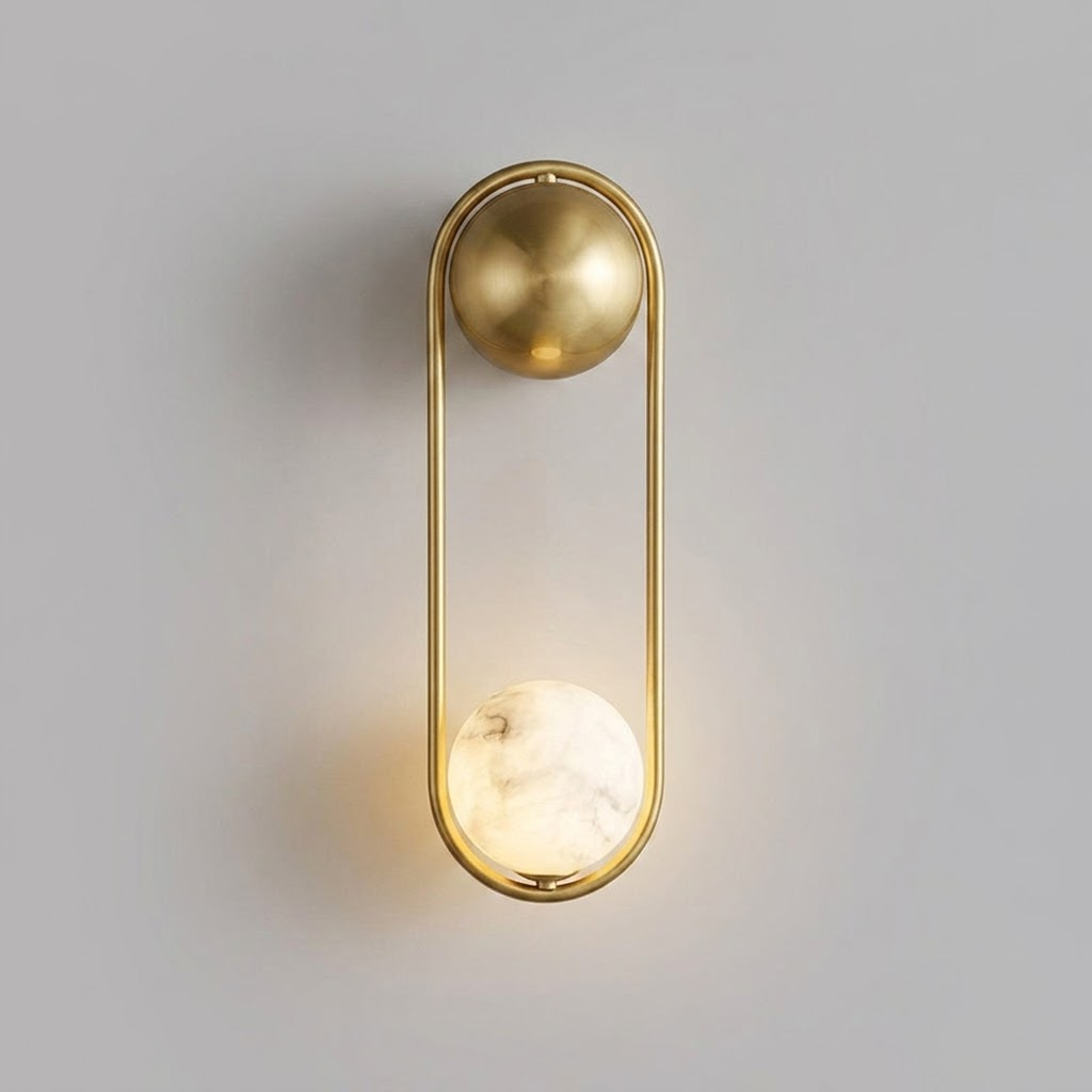 Mila Alabaster Wall Sconce