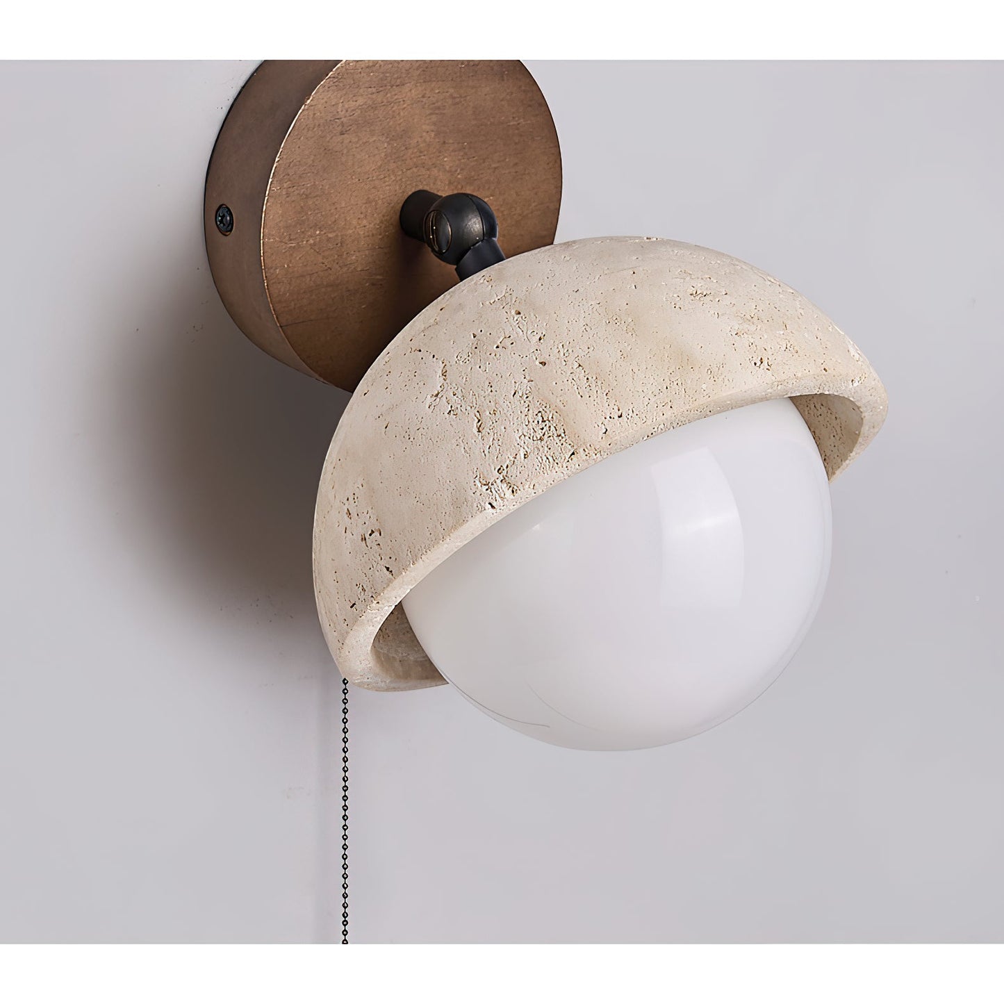 Lirika Travertine Wall Lamp