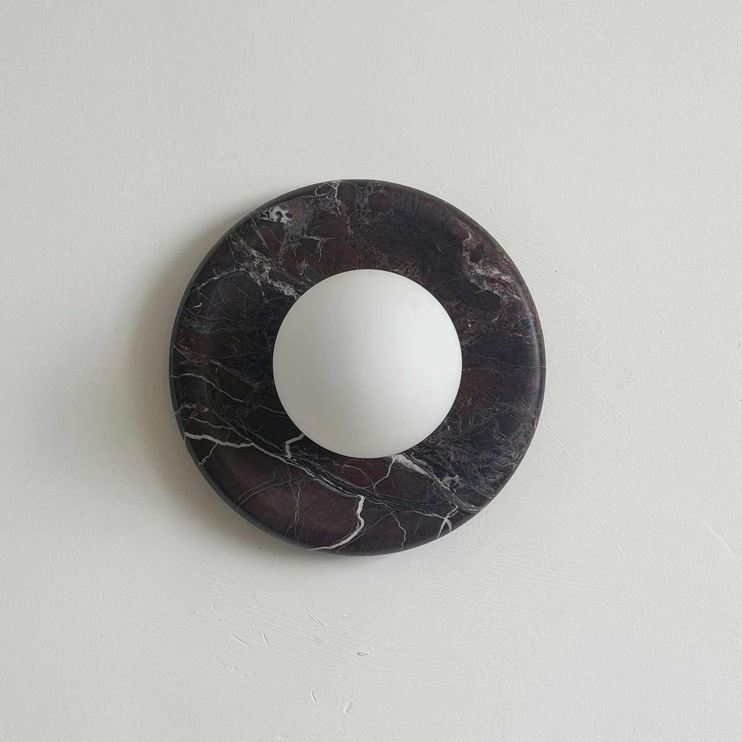 Solene Deep Purple Marble Wall Sconce
