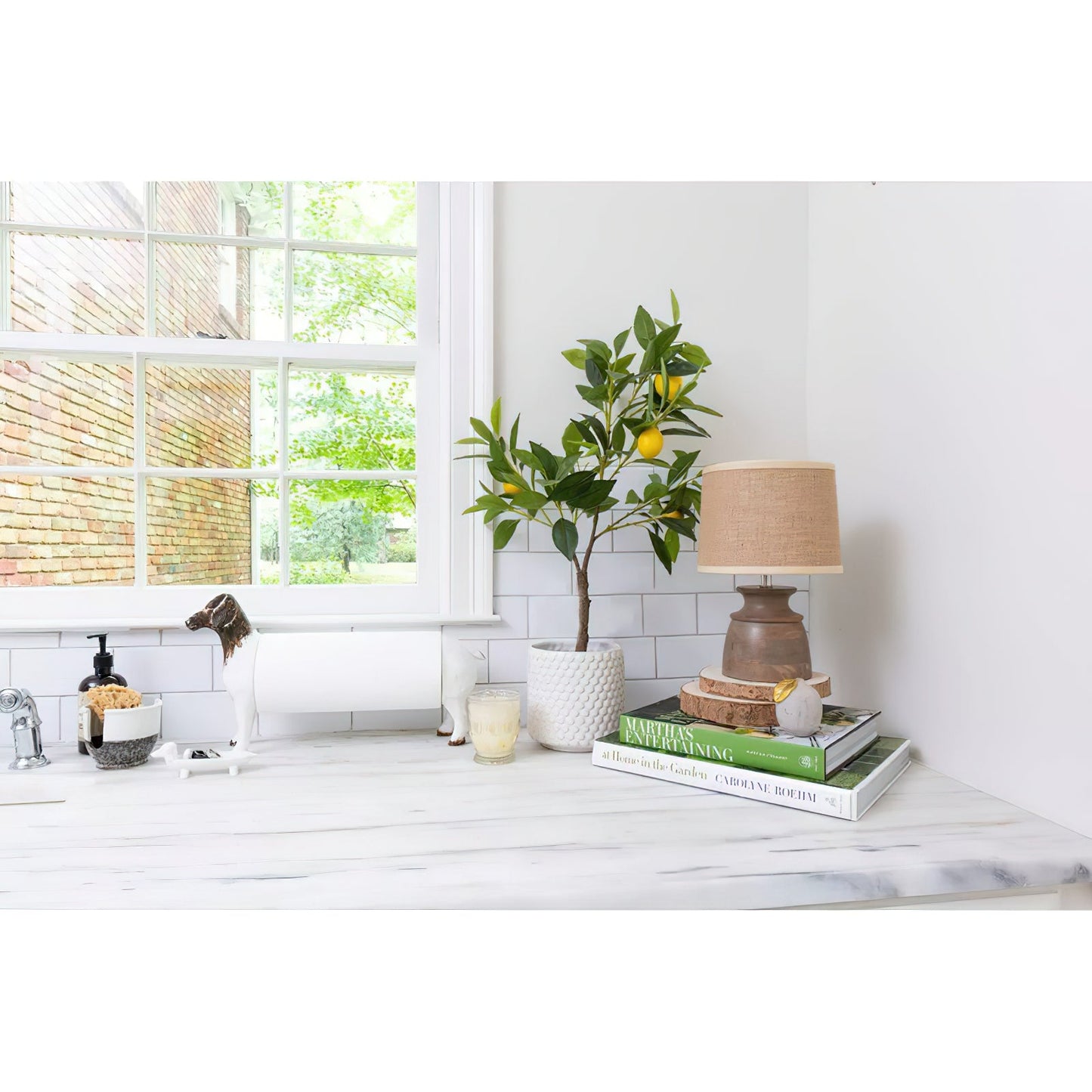 Falune Wood Table Lamp