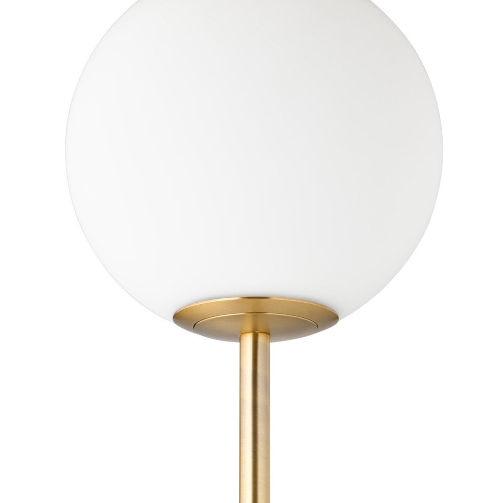 Renyn Travertine Floor Lamp
