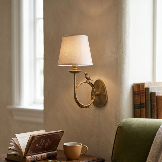 Calara Fabric Wall Sconce
