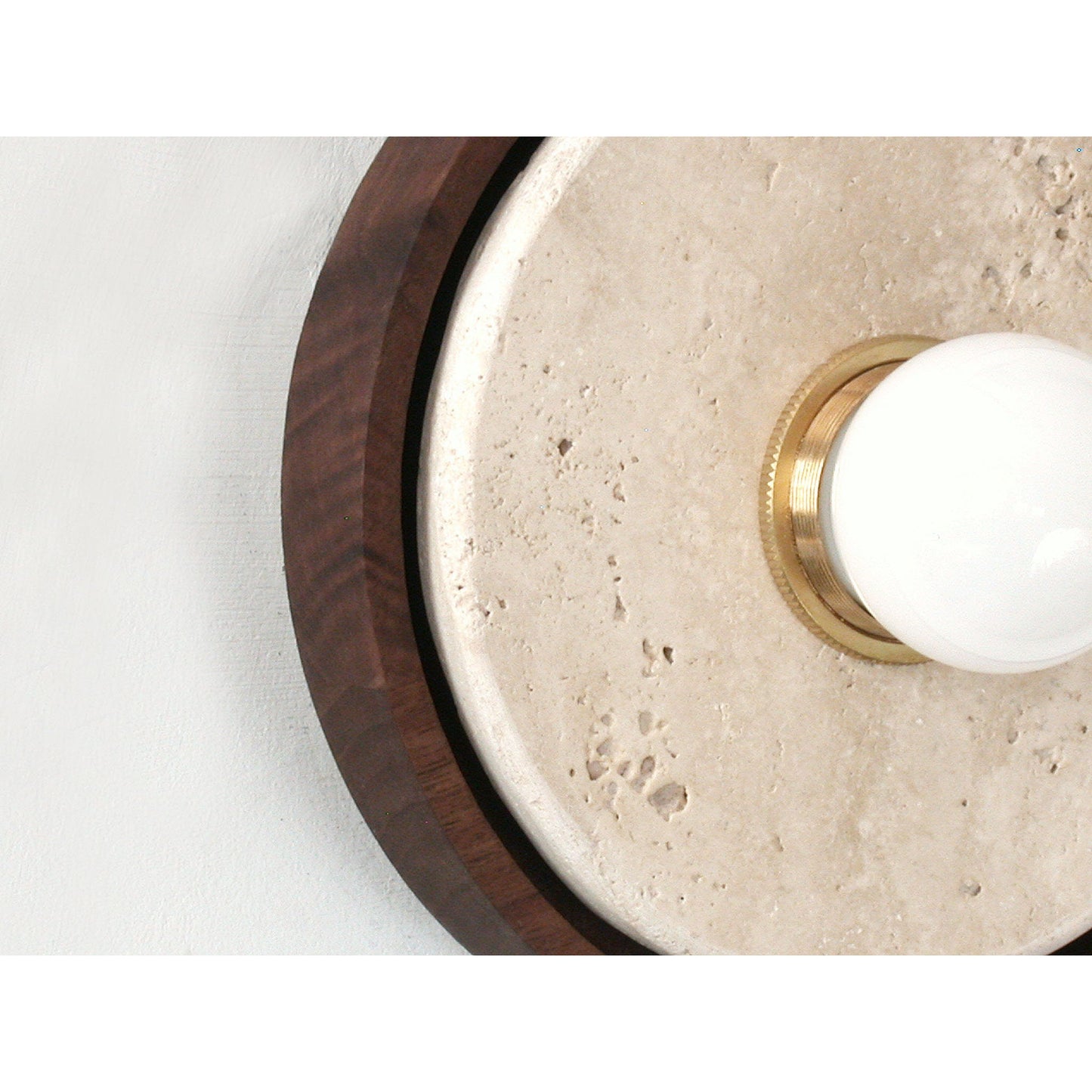 Cala Travertine Wall Sconce