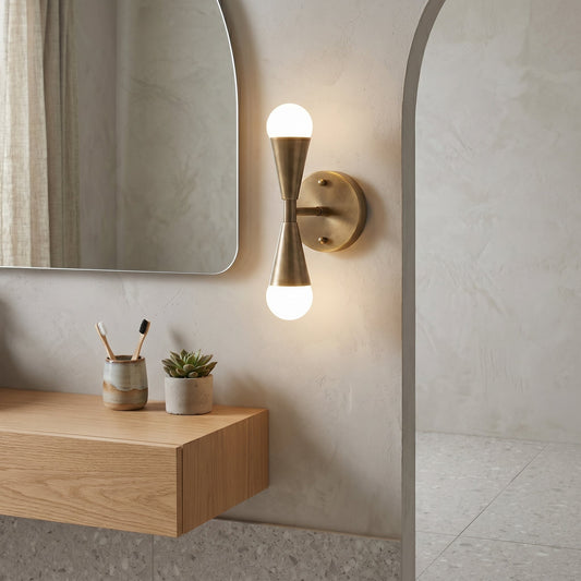 Ranunculus Double Wall Sconce