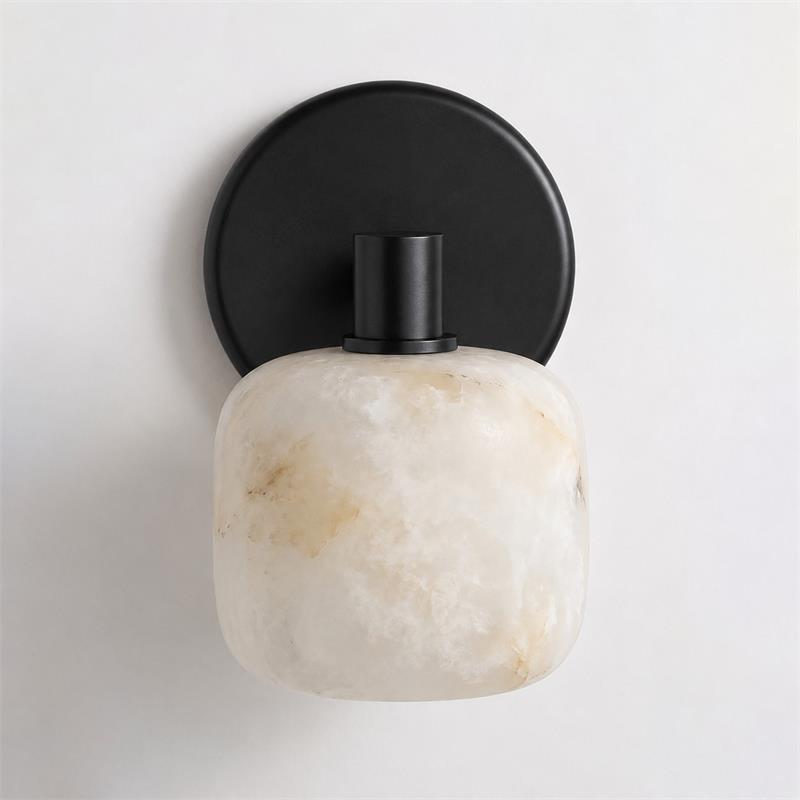 Halance Alabaster Wall Sconce