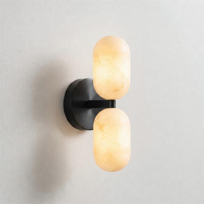 Quinai Alabaster Wall Sconce