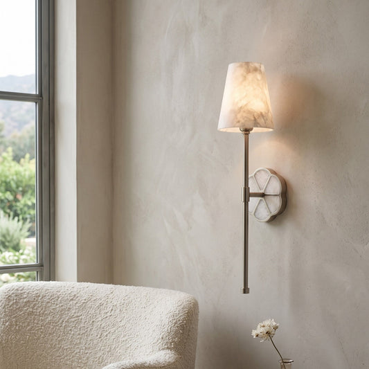 Ingrid Alabaster Wall Sconce