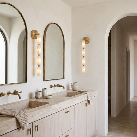 Corance Alabaster Wall Sconce