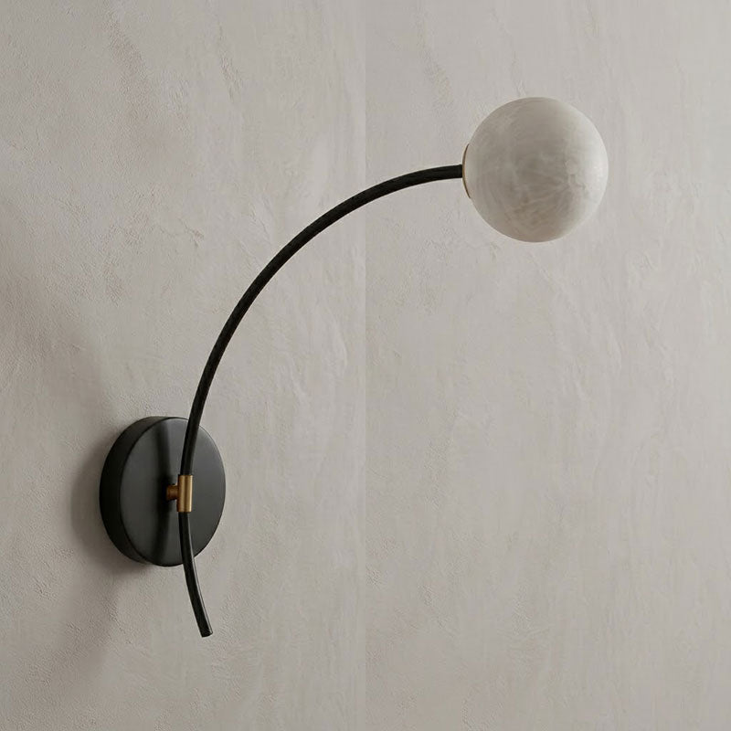 Traverse Alabaster Wall Sconce