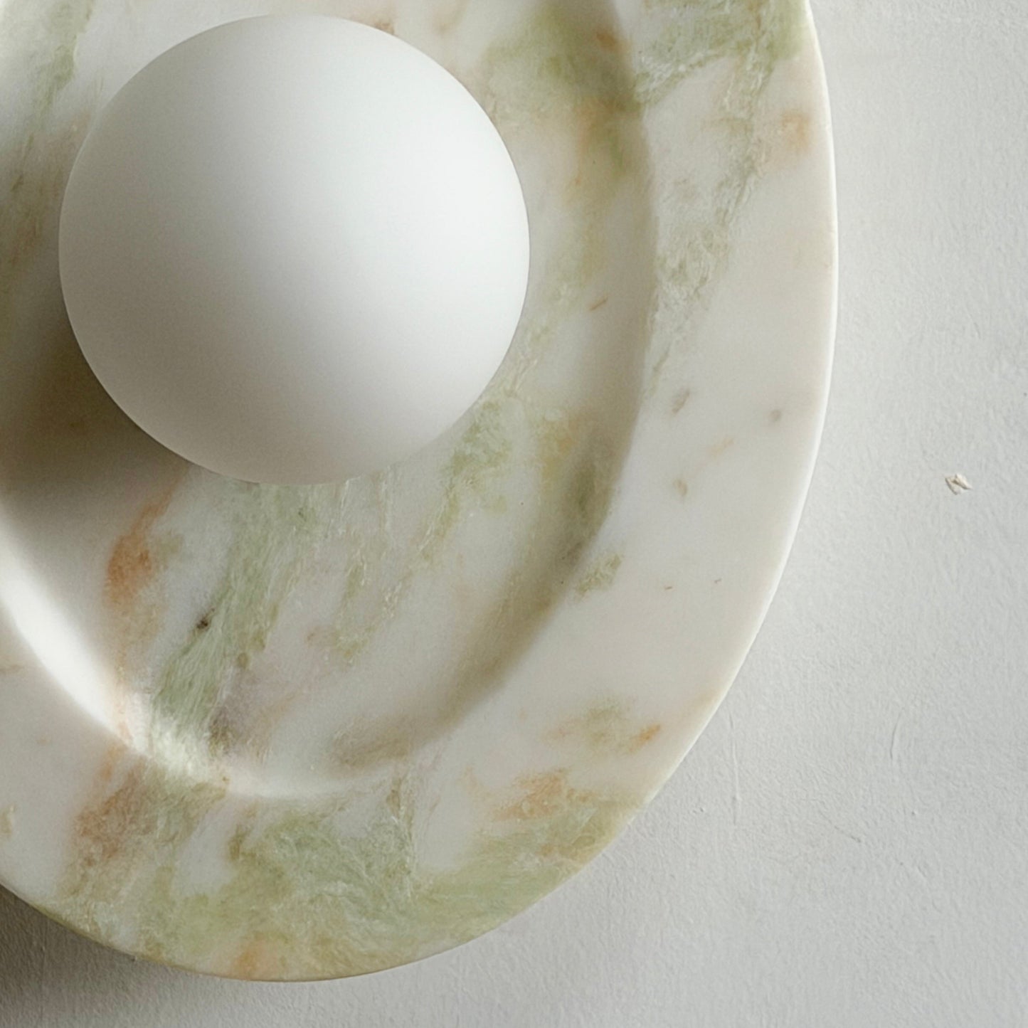 Tray Marble Wall Sconce