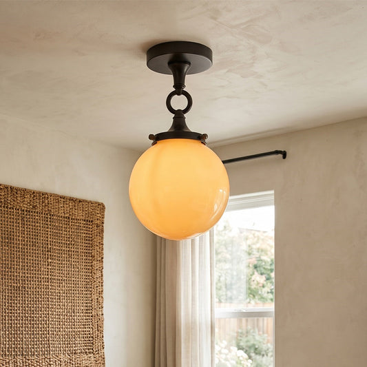 Umbel Glass Semi-Flush Mount