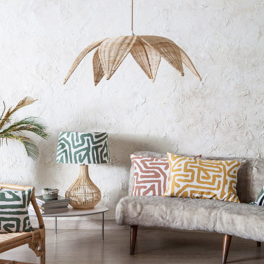 Rattan Leaves Pendant Lamp
