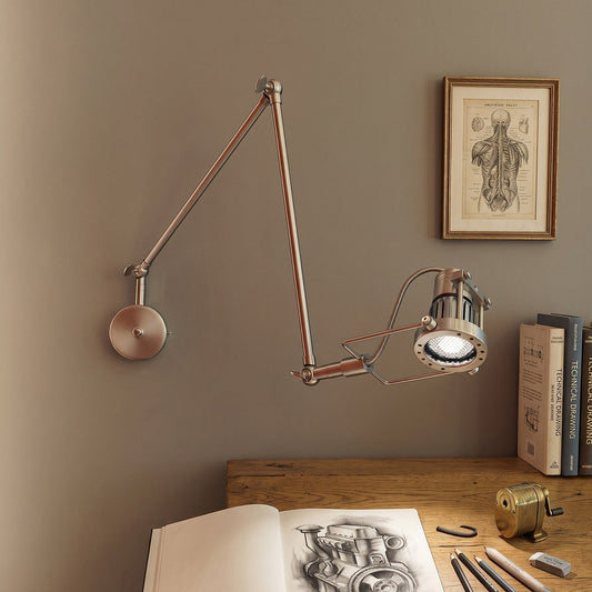 Nevis Adjustable Arm Wall Sconce