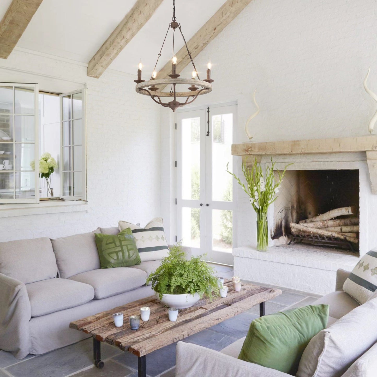 Haline Wheeler Chandelier
