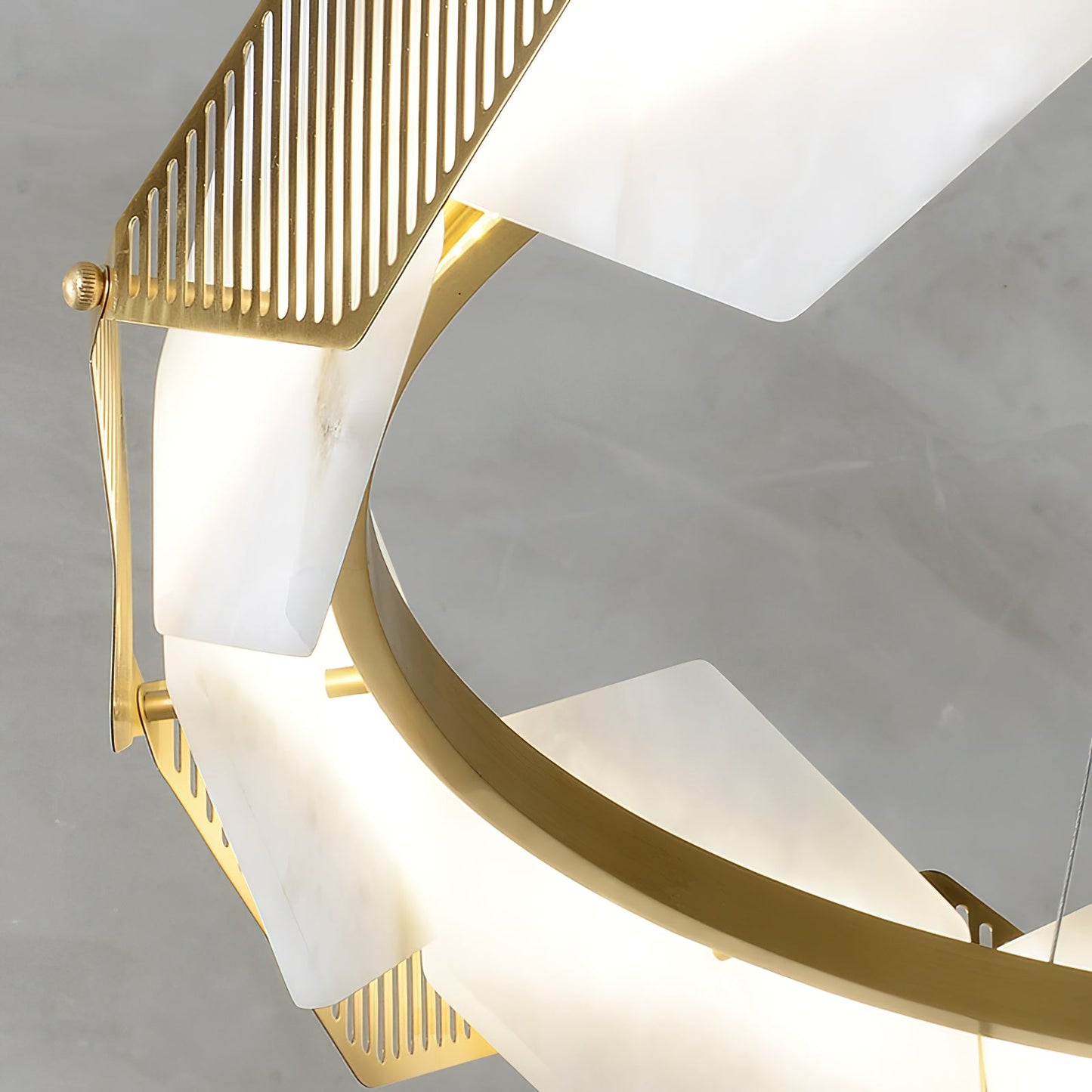Norien LED Alabaster Chandelier