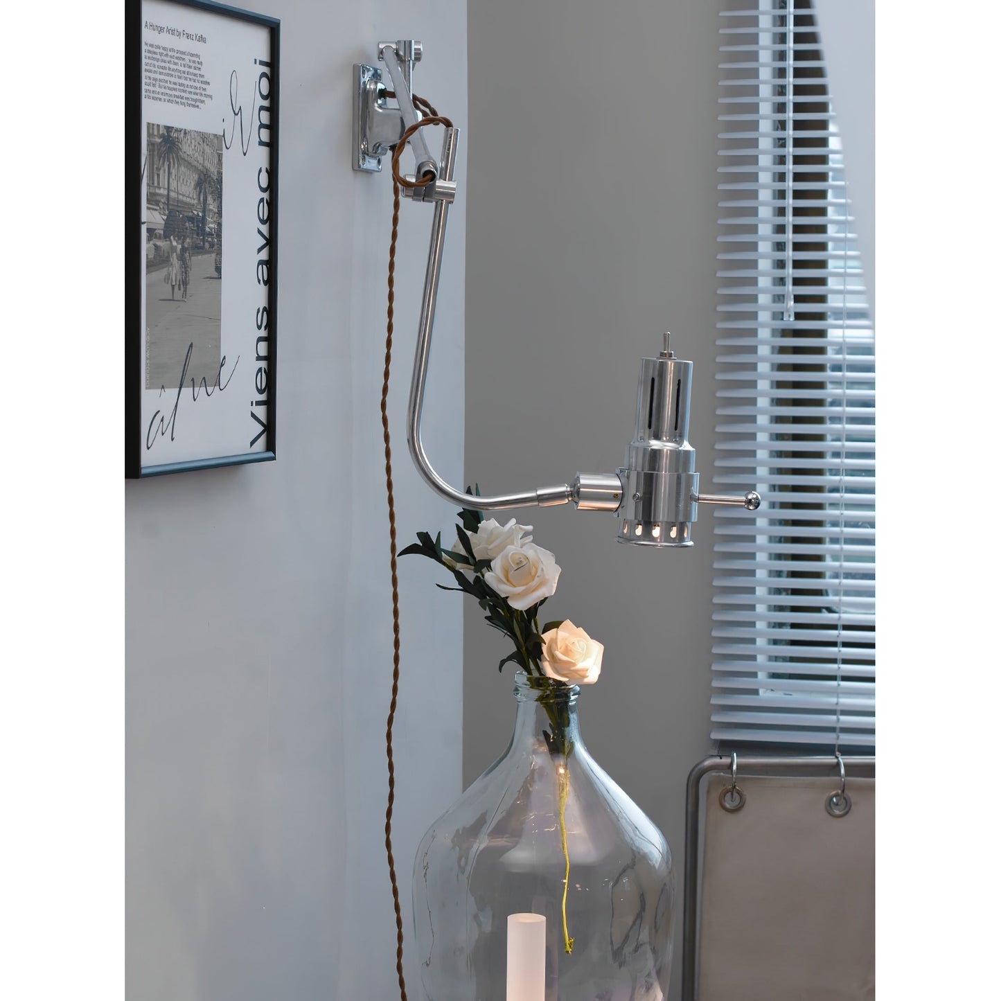 Signal Swing Arm Plug-in Sconce