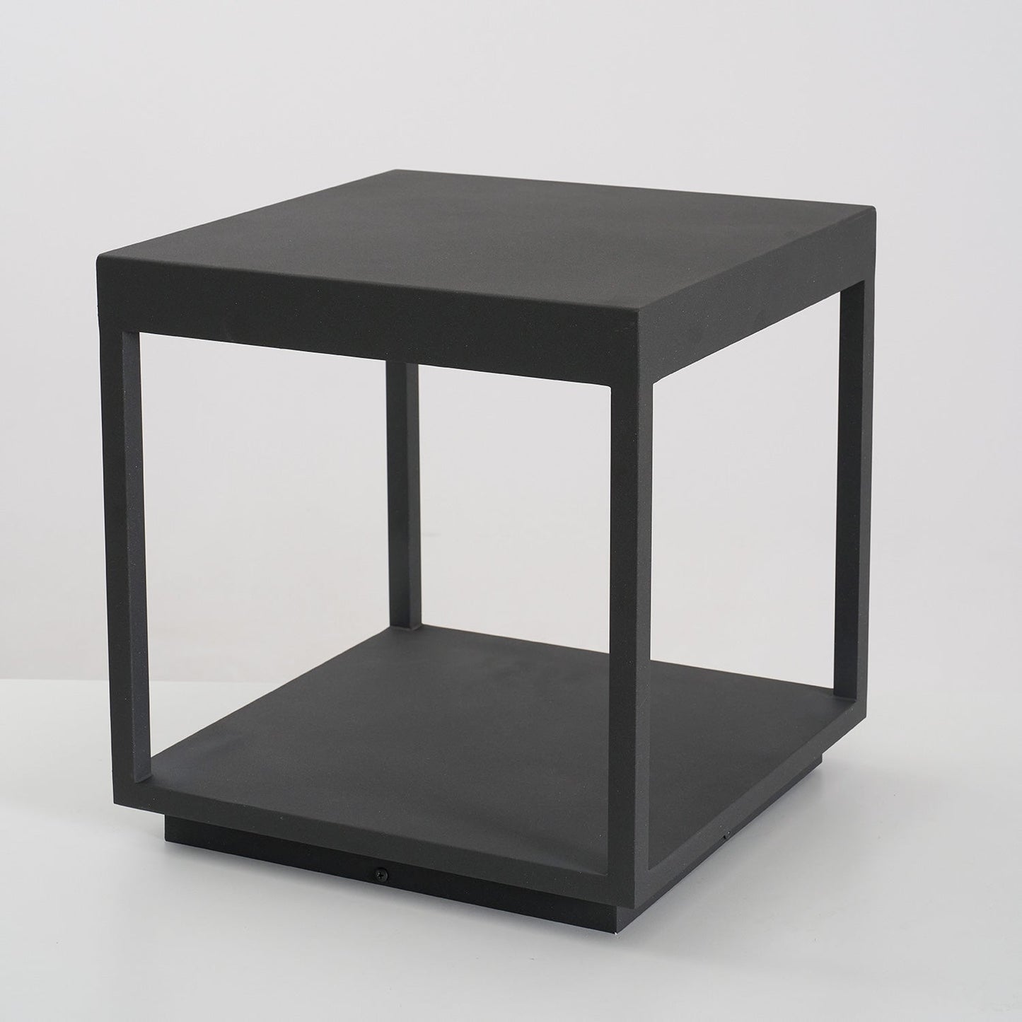 Square Frame Fence Post Outdoor Light