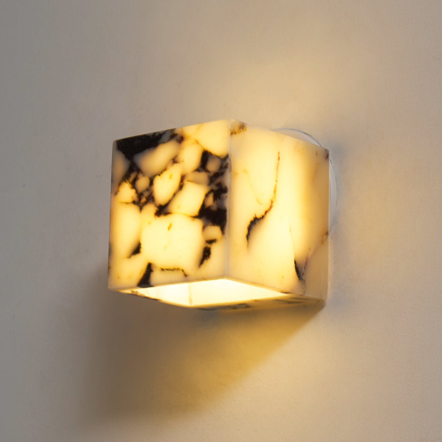 Square Marble Wall Lamp