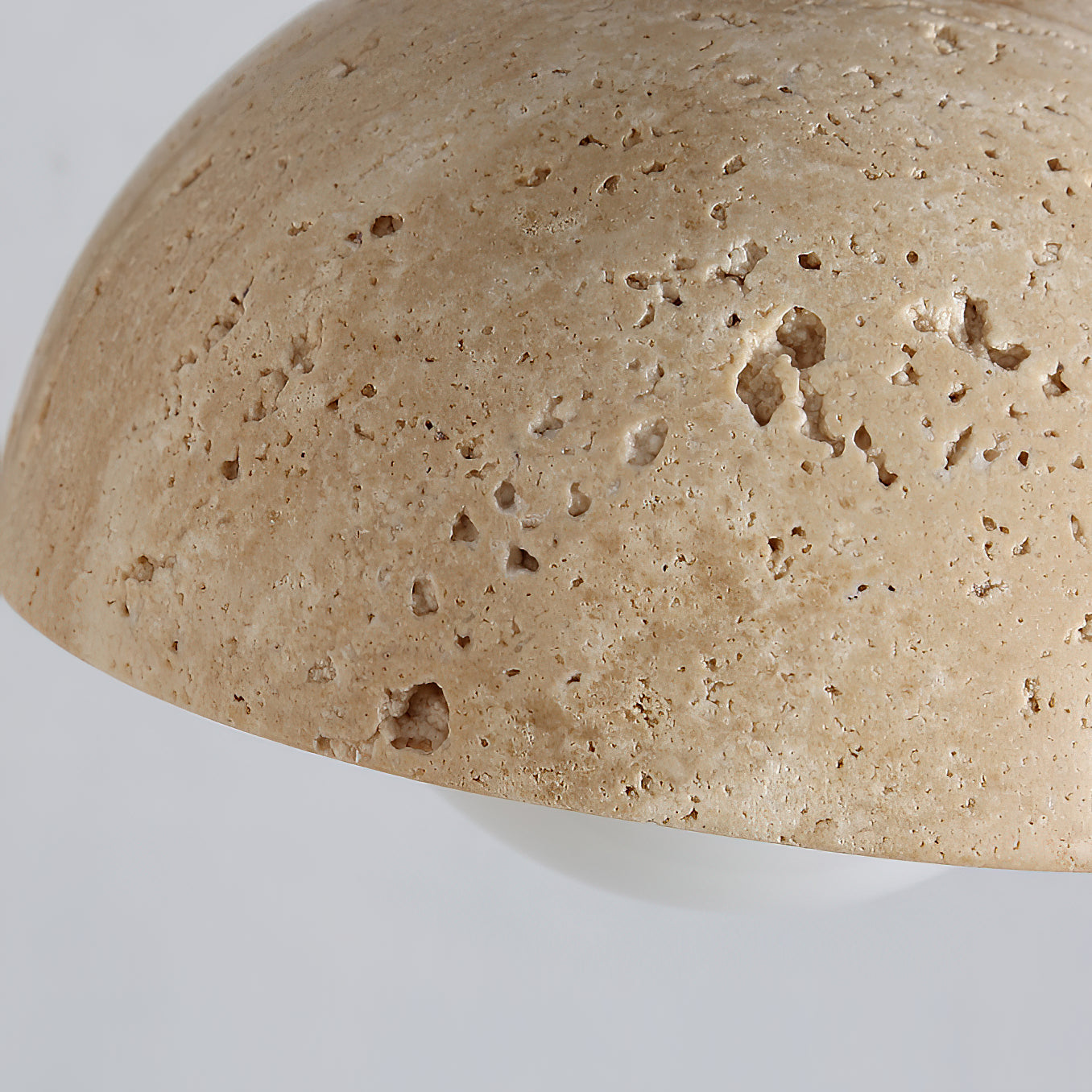 Riyn Travertine Swing Arm Plug-in Sconce