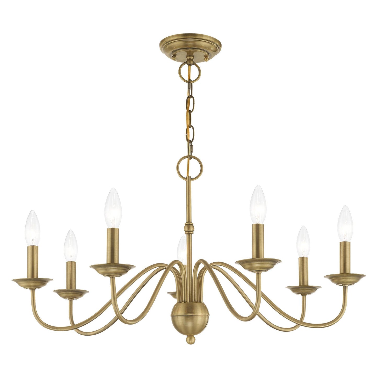 Tove Brass Chandelier