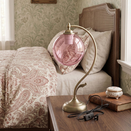 Everard Glass Table Lamp