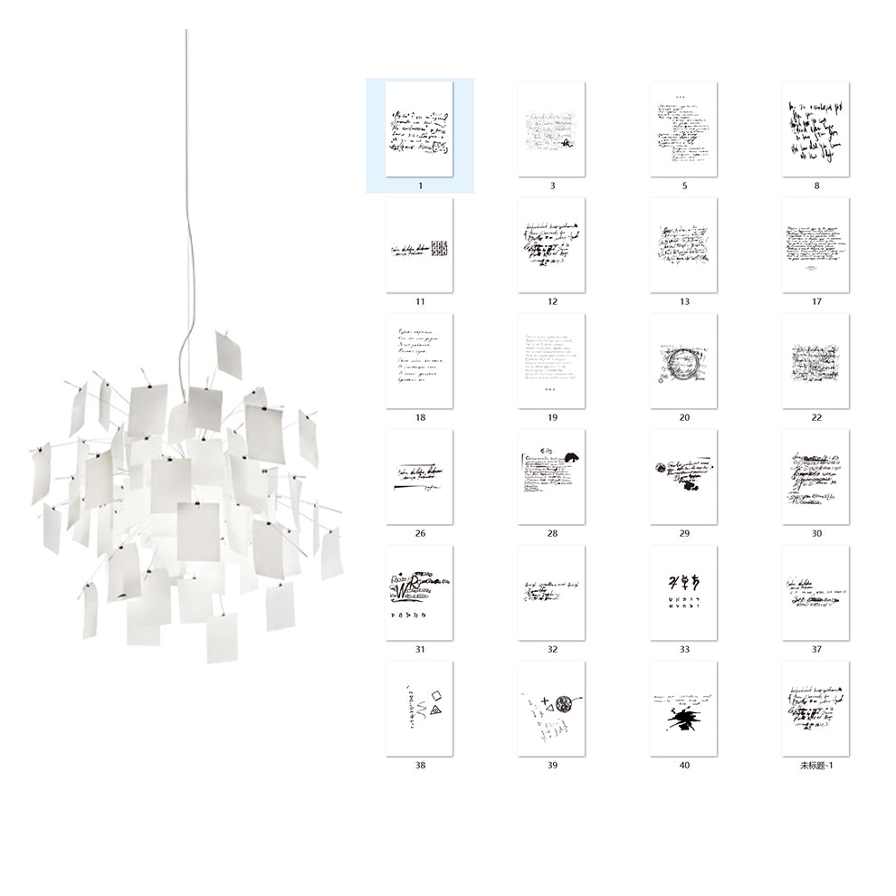 Paper Chandelier
