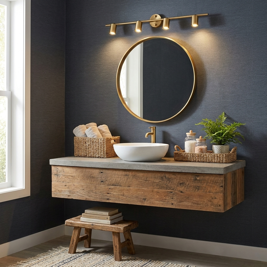 Quartzite Adjustable Head Wall/Ceiling Lamp