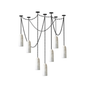 Figure Spanish Chain Alabaster Chandelier