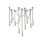 Figure Spanish Chain Alabaster Chandelier