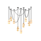 Orba Chain Alabaster Chandelier