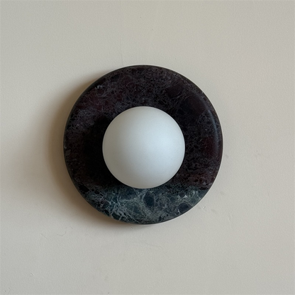 Solene Deep Purple Marble Wall Sconce