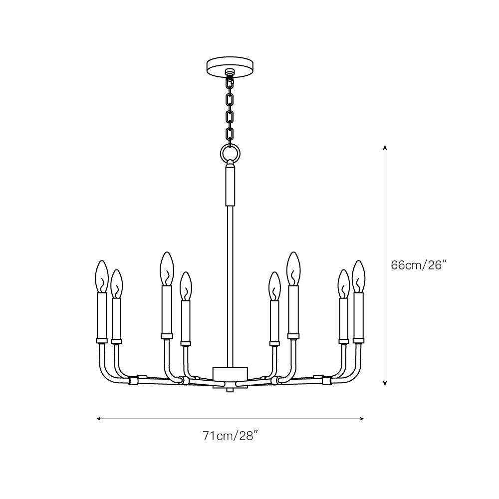 Hesyn Chandelier