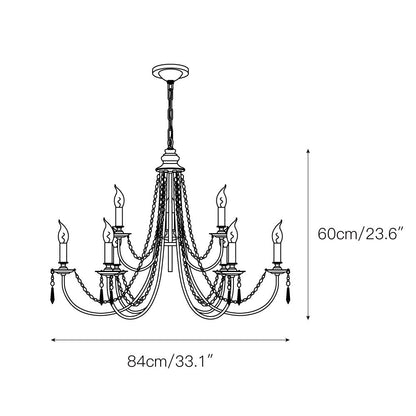 Noren Crystal Chandelier