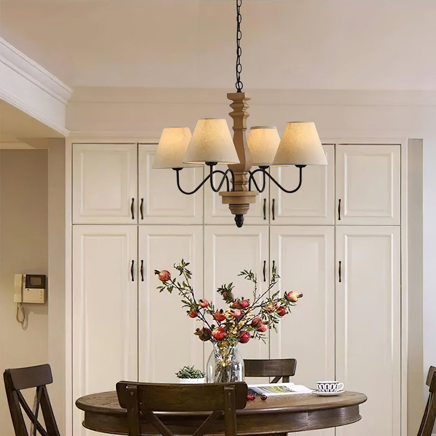 Yaro Wood Chandelier