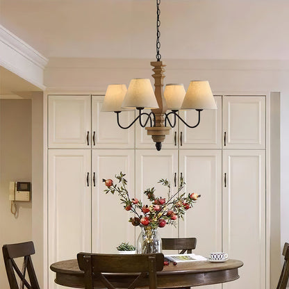 Yaro Wood Chandelier