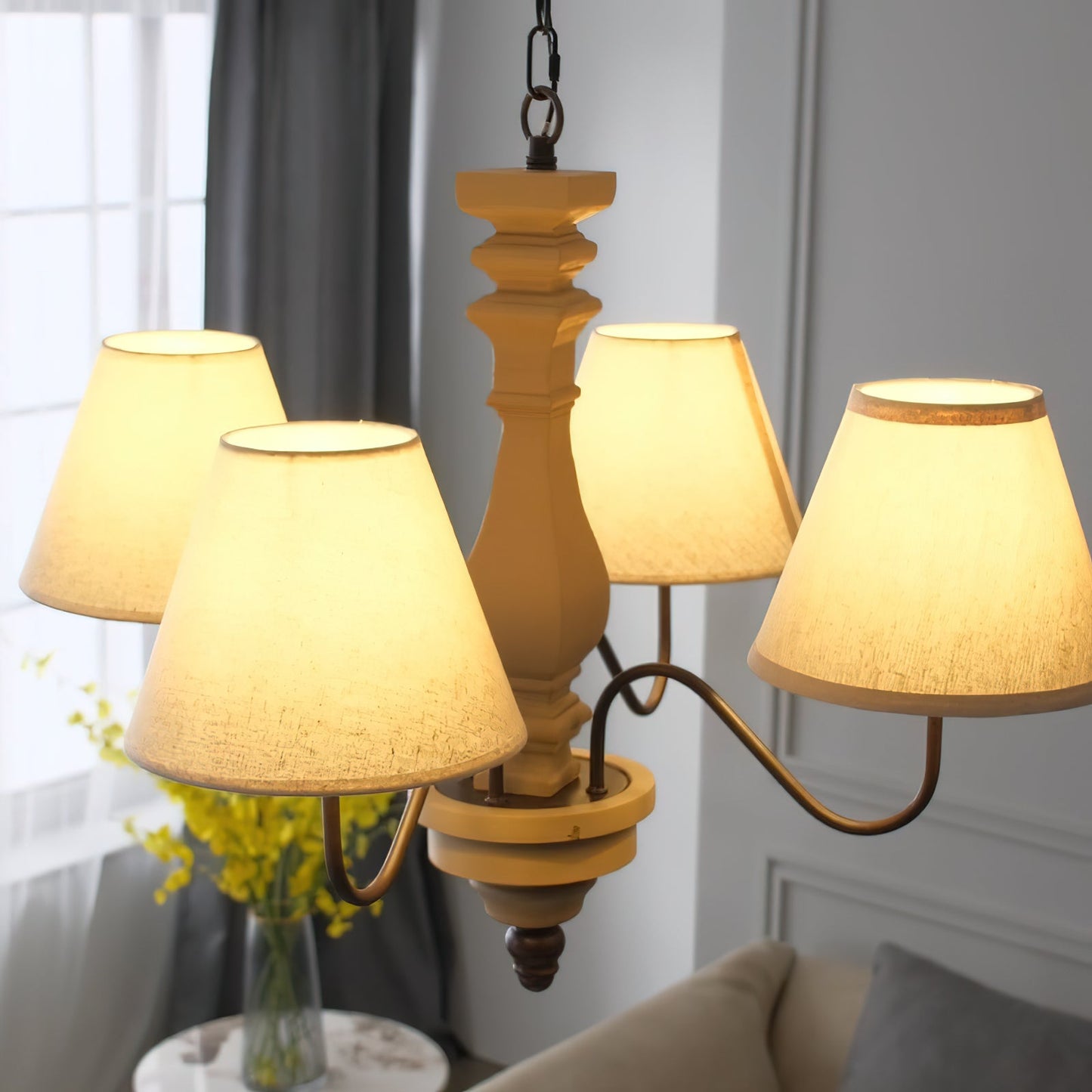 Yaro Wood Chandelier