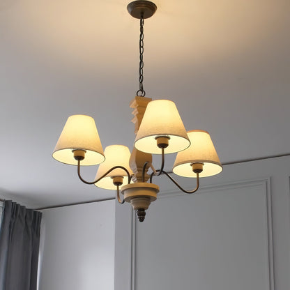 Yaro Wood Chandelier