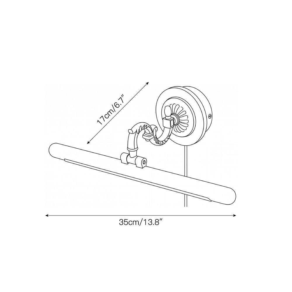 Gilan Picture Plug-in Wall Sconce