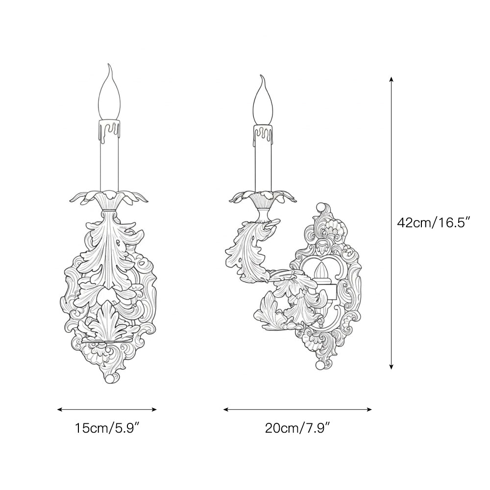Noemie Baroque Wall Lamp