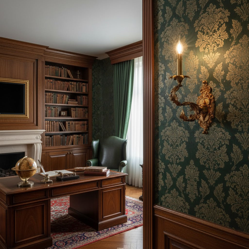 Noemie Baroque Wall Lamp