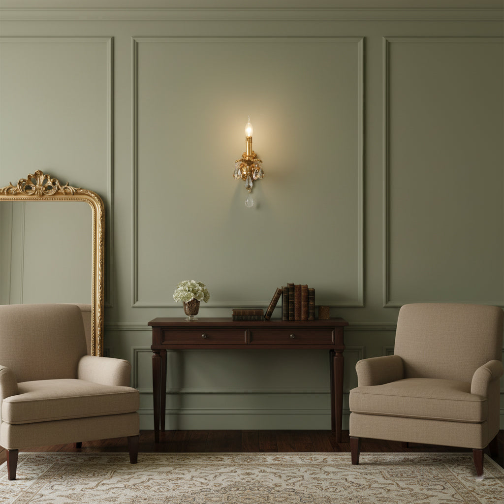 Noemie Brass Wall Lamp