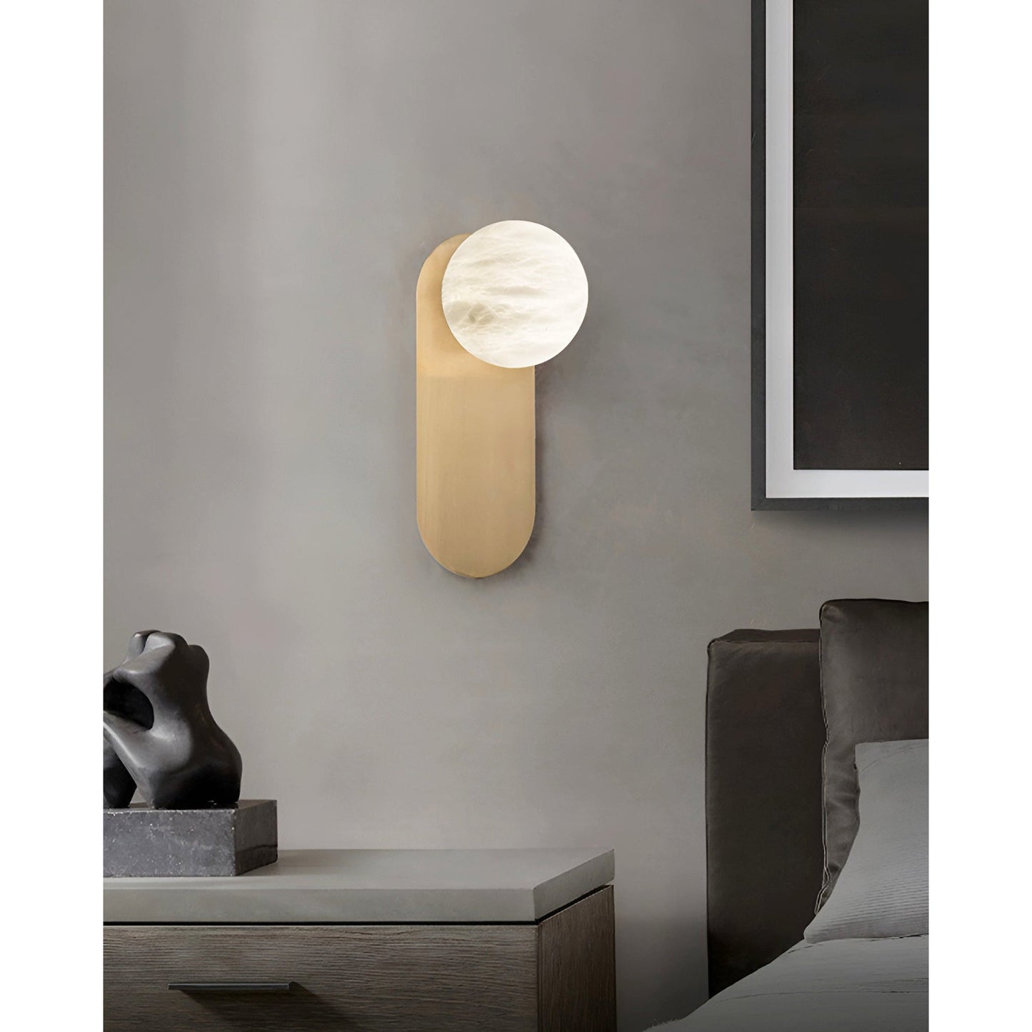 Upton Alabaster Wall Lamp